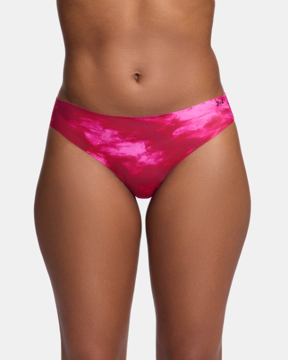 UA Pure Stretch Printed Women's 3 Pack No Show Bikini
