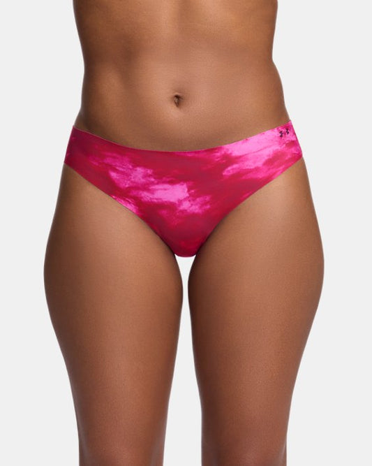 UA Pure Stretch Printed Women's 3 Pack No Show Bikini