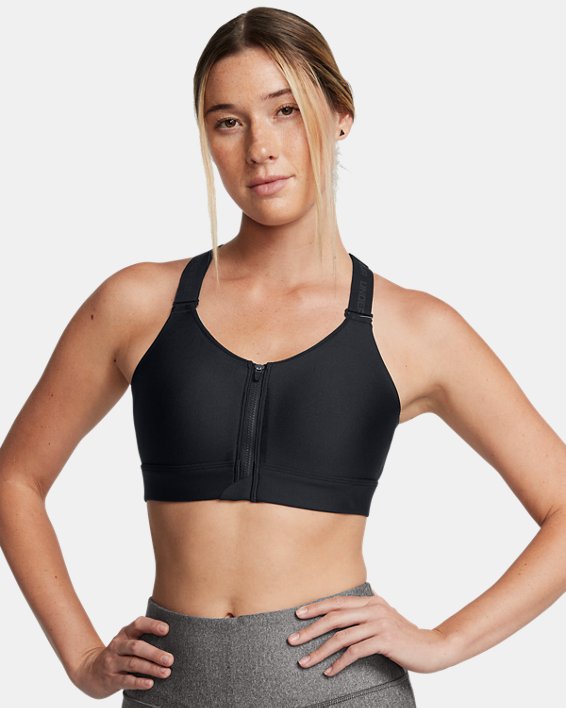 UA Infinity 2 High Zip Women's Sports Bra