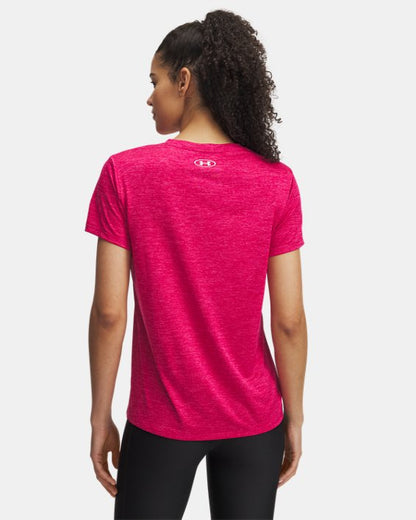 UA Tech Twist Women's V Neck Short Sleeve