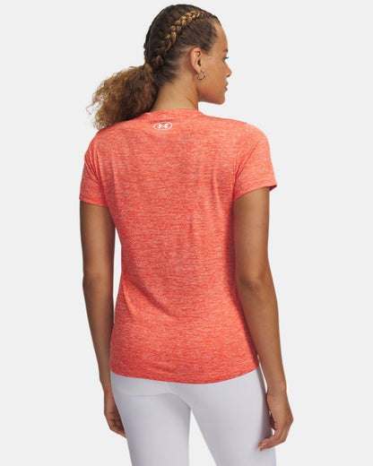 UA Tech Twist Women's V Neck Short Sleeve