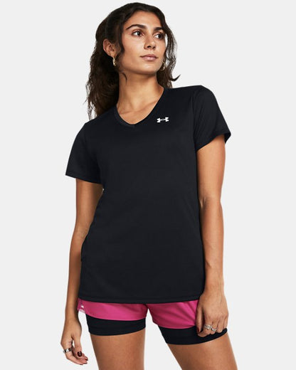UA Tech Women's V Neck Short Sleeve