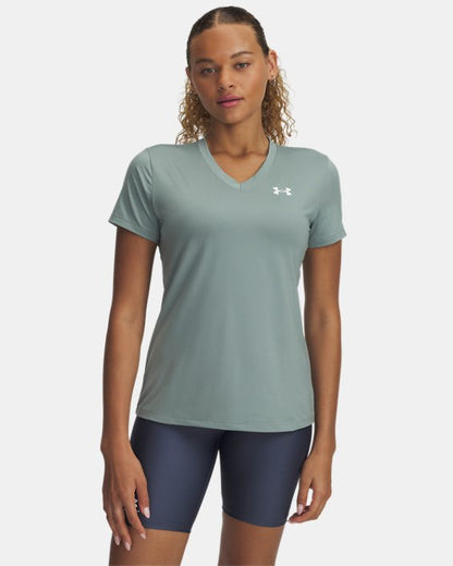 UA Tech Women's V Neck Short Sleeve