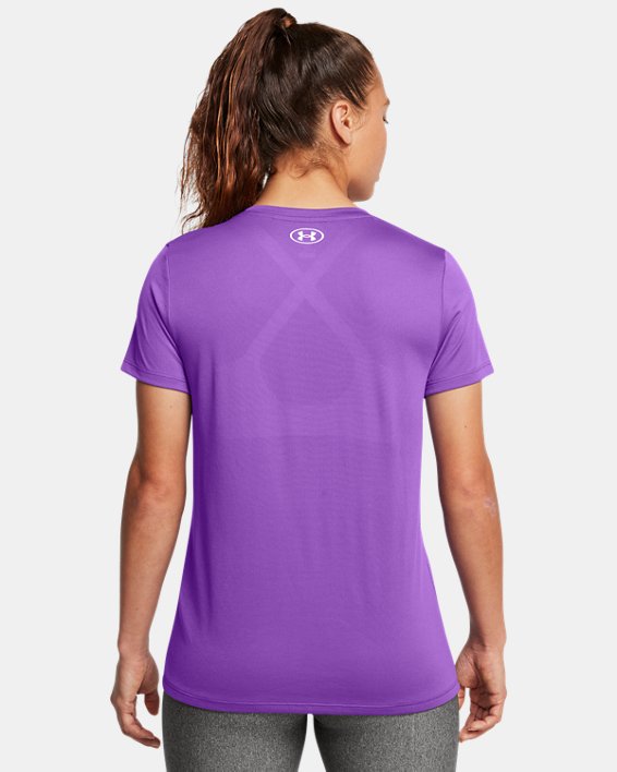 UA Tech Women's V Neck Short Sleeve