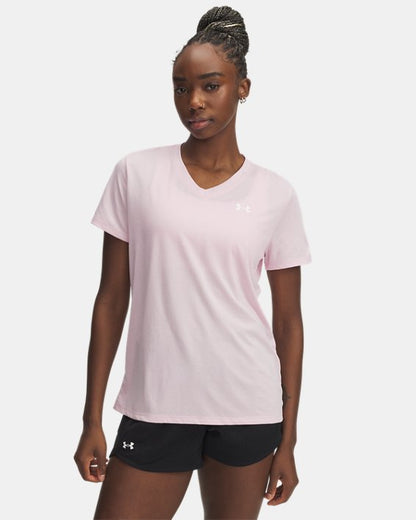 UA Tech Women's V Neck Short Sleeve