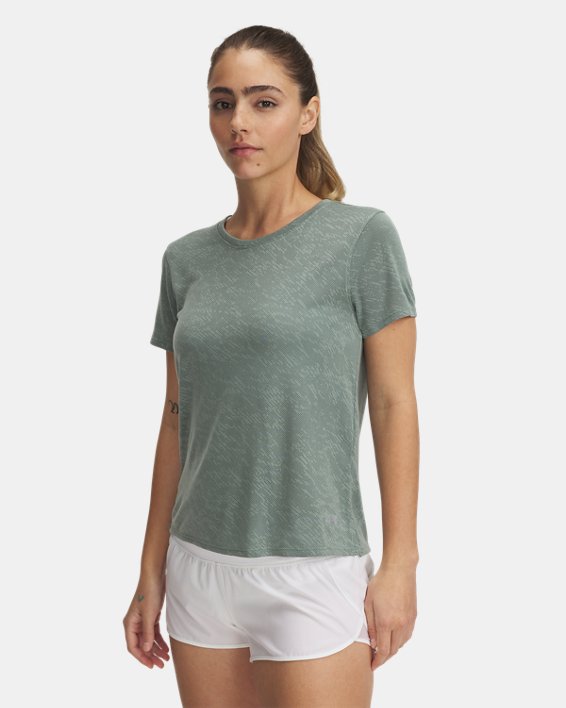 UA Launch Camo Women's Short Sleeve