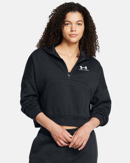 UA Icon Fleece Women's Oversized 1/2 Zip