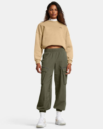 UA Icon Heavyweight Fleece Women's Oversized Crew