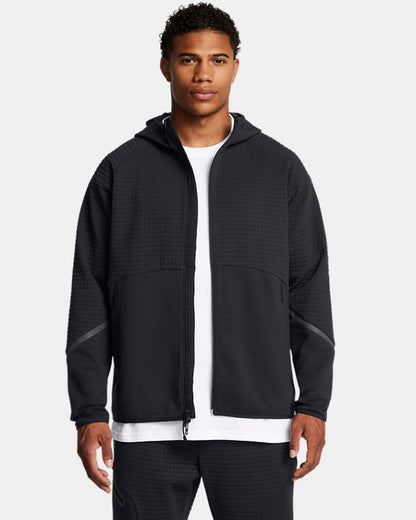 UA Unstoppable Fleece Grid Men's Full Zip
