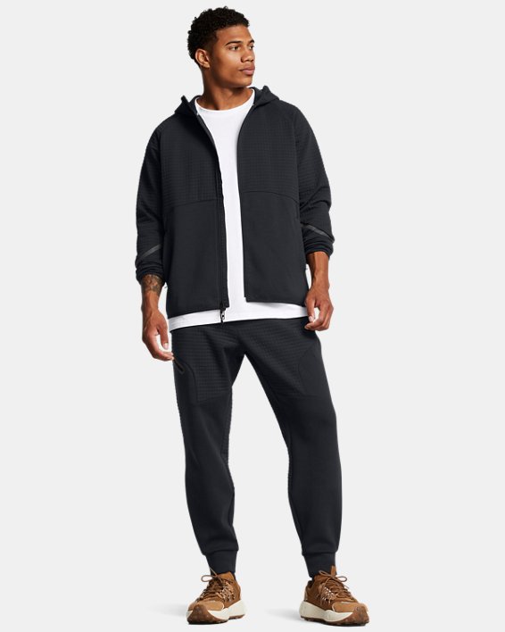 UA Unstoppable Fleece Grid Men's Full Zip