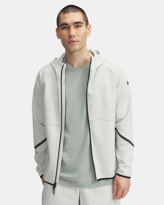 UA Unstoppable Fleece Grid Men's Full Zip