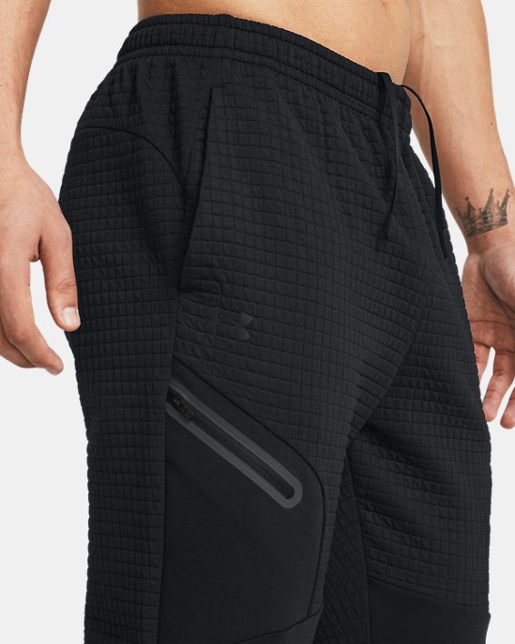 UA Unstoppable Fleece Grid Men's Joggers