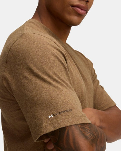 UA Icon Charged Cotton Men's Short Sleeve