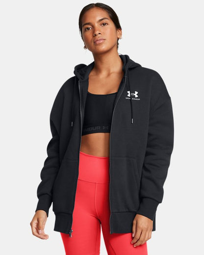 UA Icon Fleece Women's Oversized Full Zip