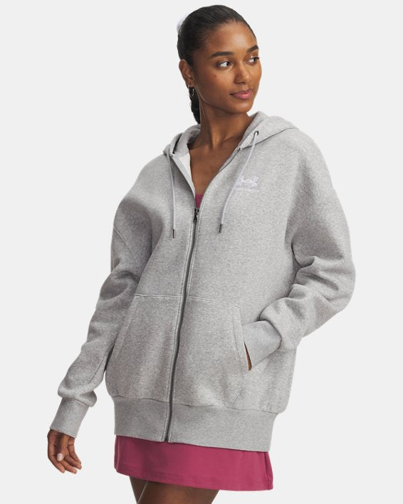 UA Icon Fleece Women's Oversized Full Zip