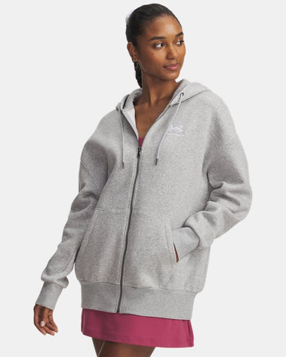UA Icon Fleece Women's Oversized Full Zip