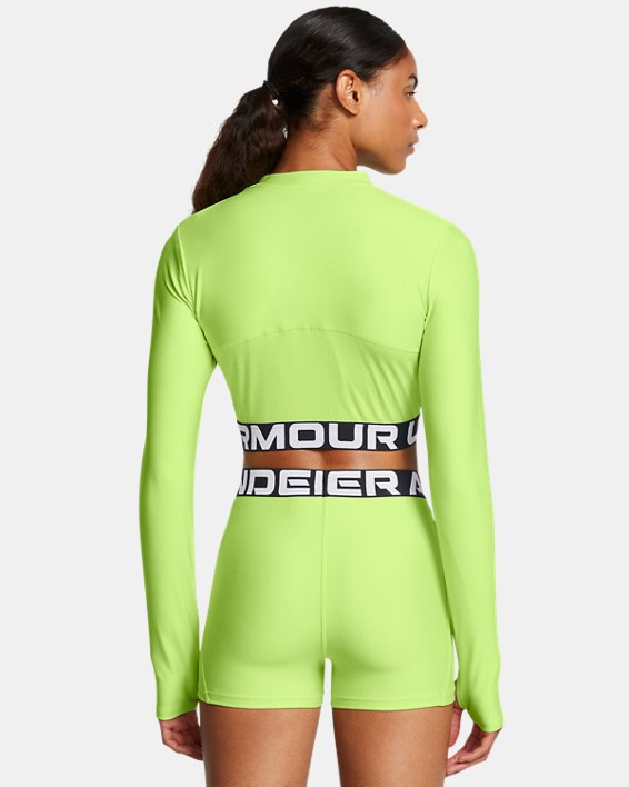 HeatGear Rib Women's 1/4 Zip Long Sleeve