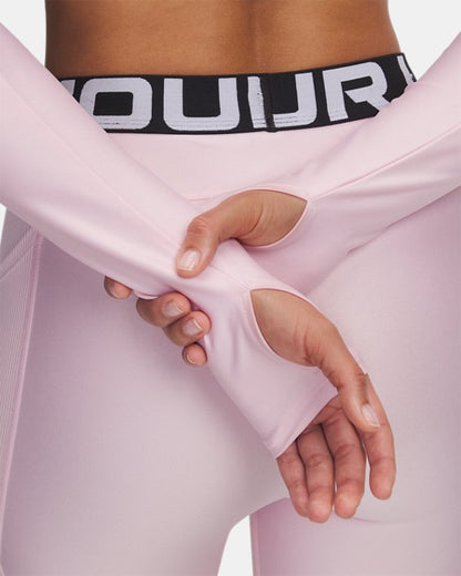 HeatGear Rib Women's 1/4 Zip Long Sleeve