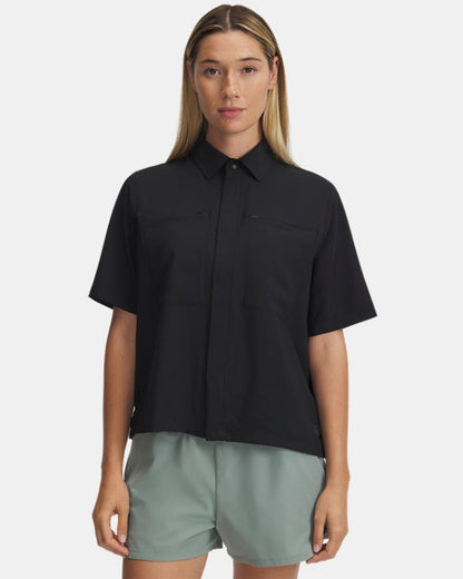 UA Fish Pro Hybrid Woven Women's Short Sleeve