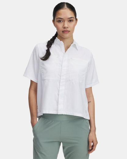 UA Fish Pro Hybrid Woven Women's Short Sleeve