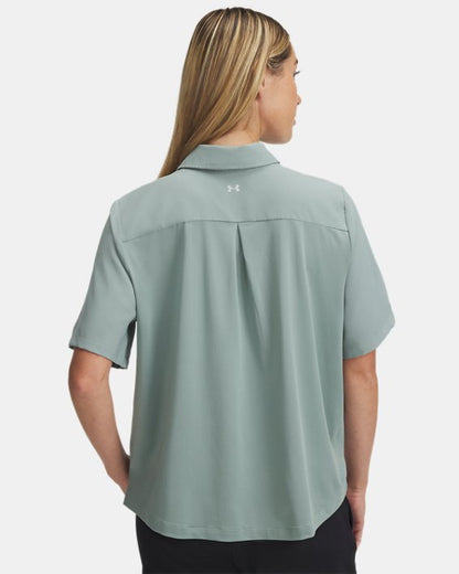 UA Fish Pro Hybrid Woven Women's Short Sleeve