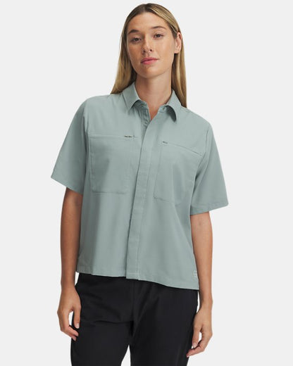 UA Fish Pro Hybrid Woven Women's Short Sleeve