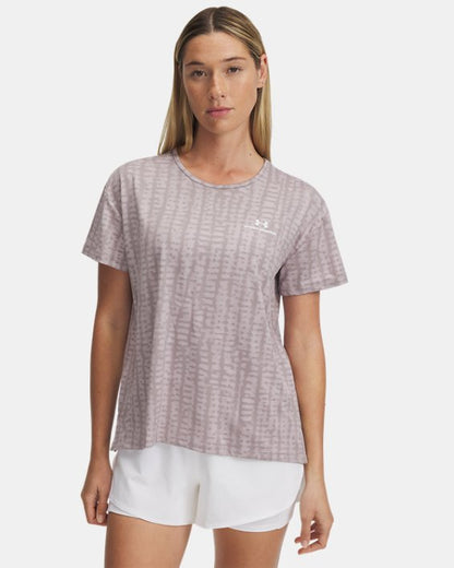 UA Vanish Energy 2 Printed Women's Short Sleeve