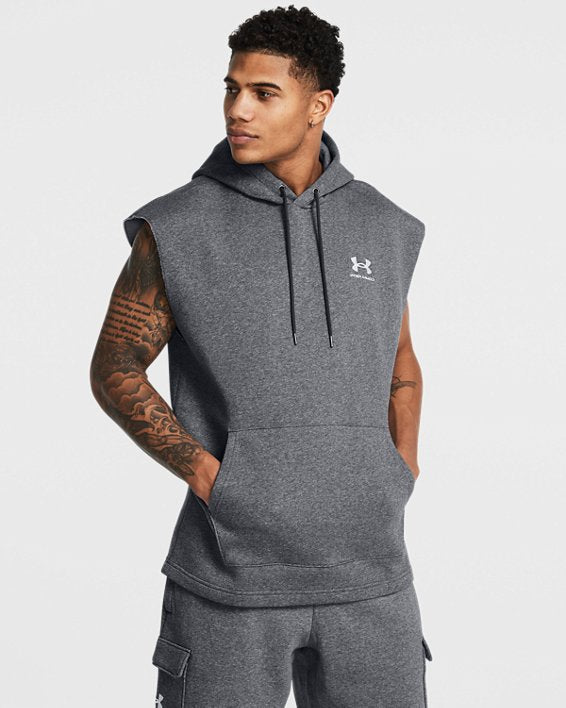 UA Icon Fleece Men's Sleeveless Hoodie