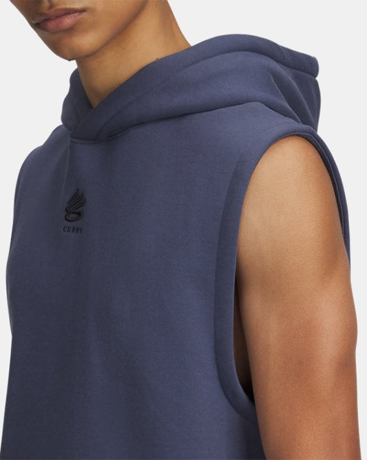 Curry Splash Men's Sleeveless Hoodie
