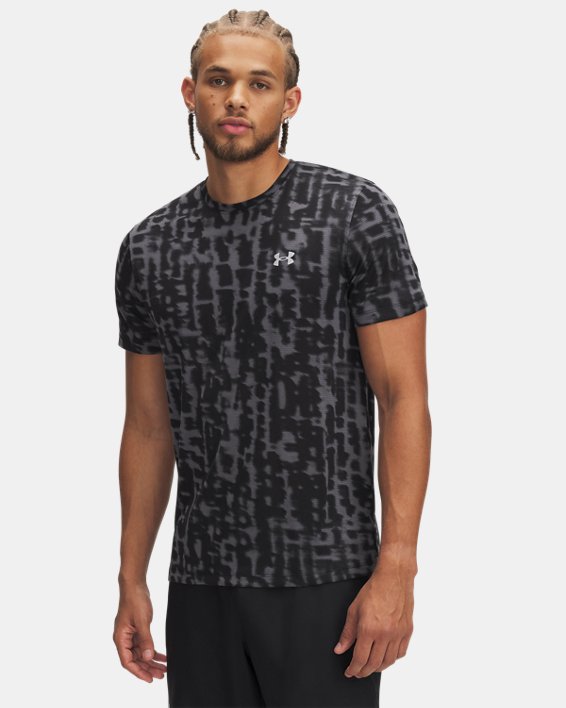 UA Launch Printed Men's Short Sleeve