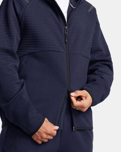 UA Unstoppable Fleece Grid Women's Full Zip