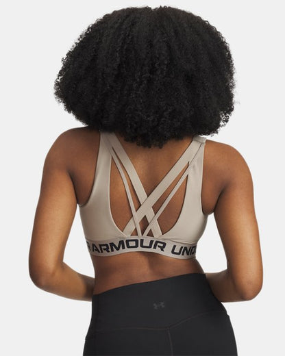 Armour Mid Crossback Strappy Women's Sport Bra