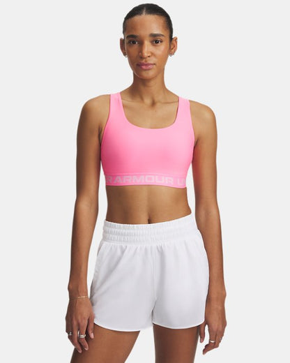 Armour Mid Crossback Strappy Women's Sport Bra