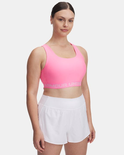 Armour Mid Crossback Strappy Women's Sport Bra