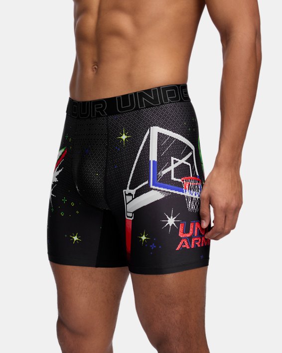 UA Performance Tech Mesh Graphic x Mountain Dew Men's Boxerjock