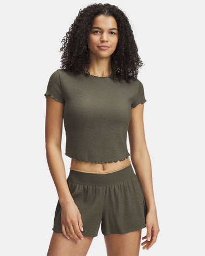 UA Courtside Crinkle Women's Short Sleeve