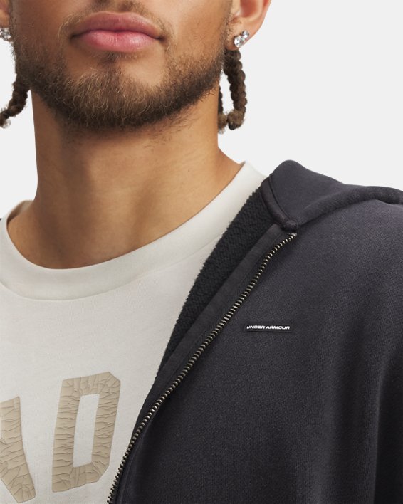 UA Icon Heavyweight Fleece Wash Men's Full Zip