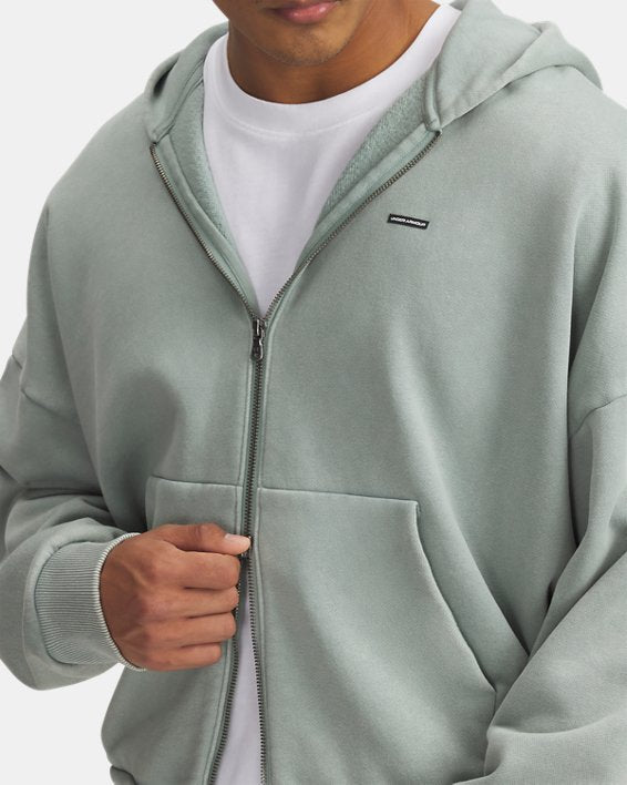 UA Icon Heavyweight Fleece Wash Men's Full Zip