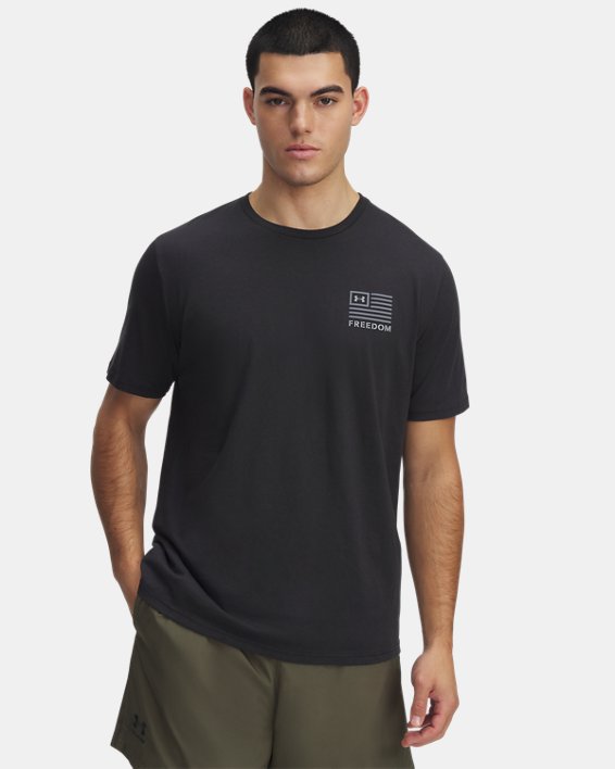UA Freedom Left Chest Men's Short Sleeve