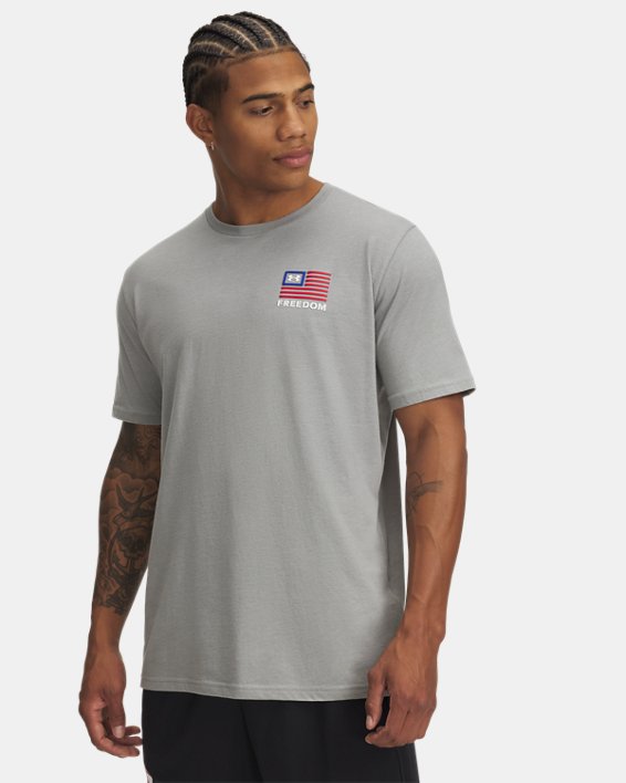 UA Freedom Left Chest Men's Short Sleeve