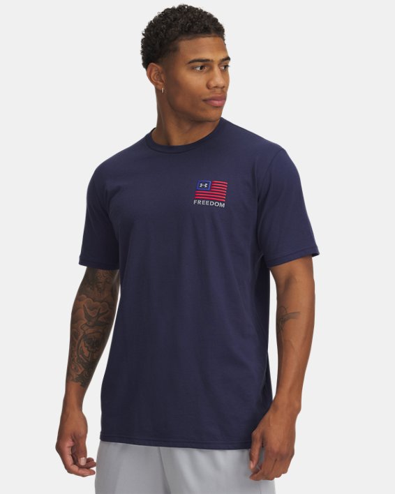 UA Freedom Left Chest Men's Short Sleeve