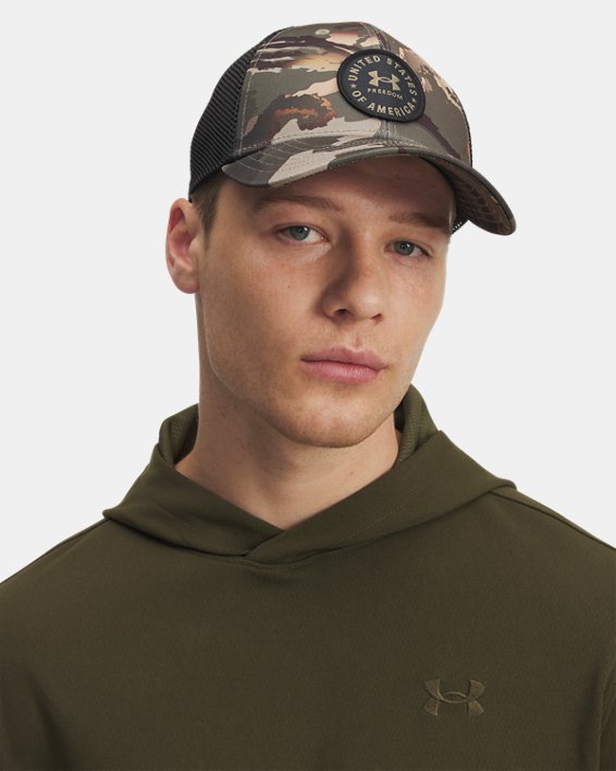 UA Freedom Mid Men's Trucker Hat