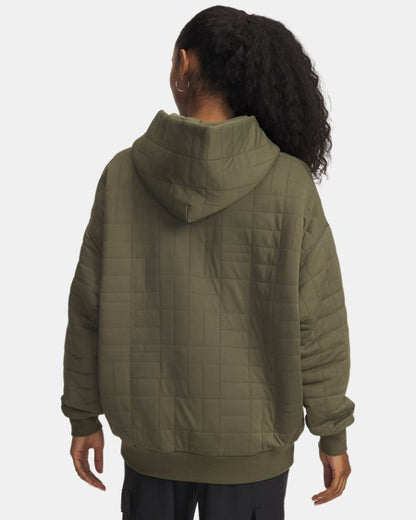 UA Unstoppable Fleece Textured Women's Hoodie