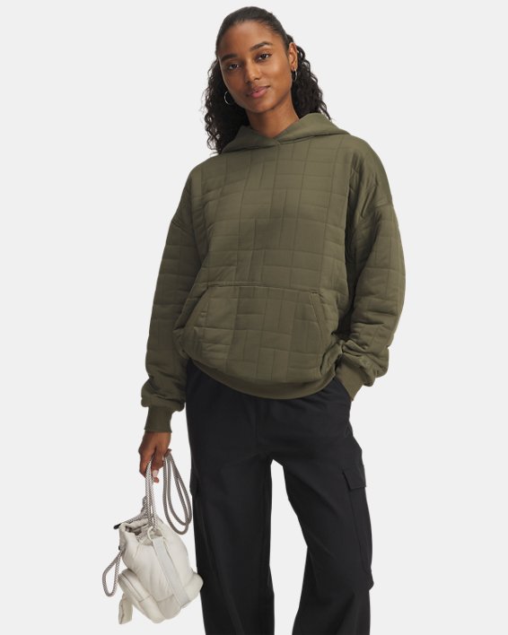 UA Unstoppable Fleece Textured Women's Hoodie