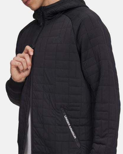 UA Unstoppable Fleece Textured Men's Full Zip