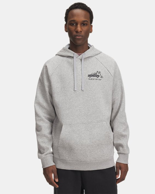 UA Rival Fleece HBR Logo Men's Hoodie