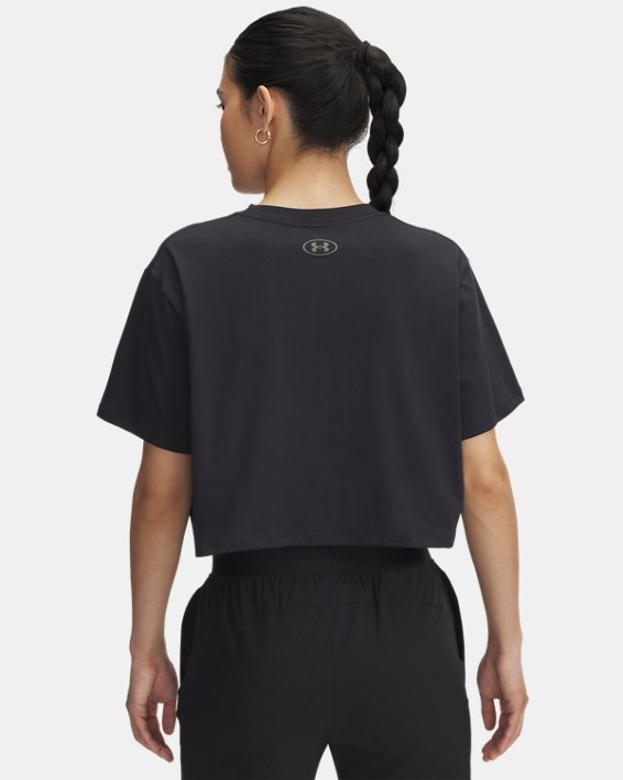 UA Outdoor Graphic Women's Crop Short Sleeve