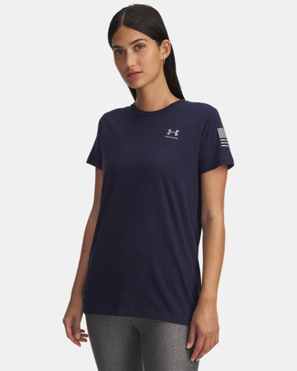 UA Freedom Flag Women's T Shirt