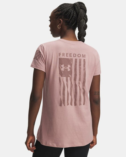 UA Freedom Flag Women's T Shirt