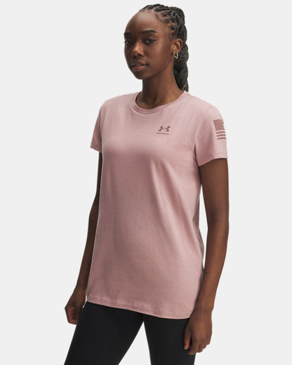 UA Freedom Flag Women's T Shirt